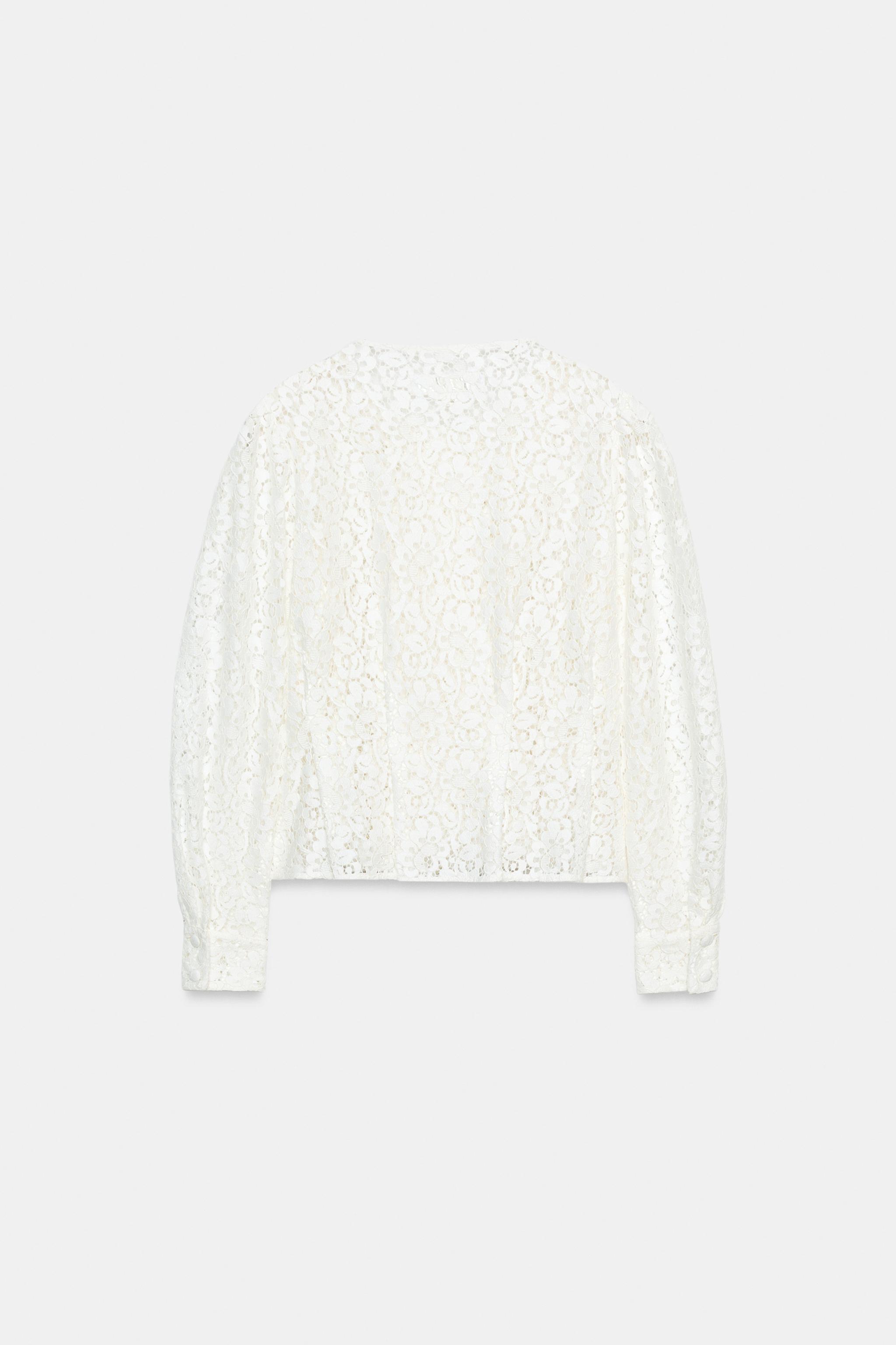 LACE WRAP JACKET